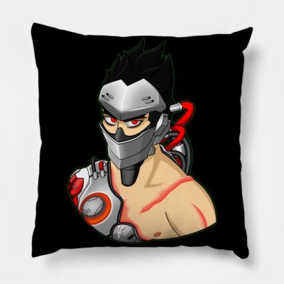 Overwatch Blackwatch Genji Throw Pillow Official Overwatch Merch