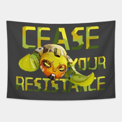 Cease Your Resistance Orisa Overwatch Tapestry Official Overwatch Merch