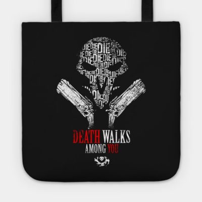 Death Walks Among You Reaper Overwatch Tote Official Overwatch Merch
