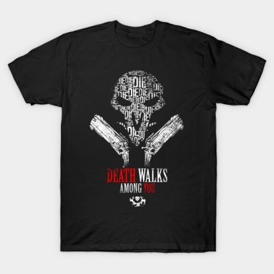 Death Walks Among You Reaper Overwatch T-Shirt Official Overwatch Merch
