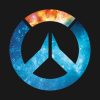 Overwatch Galaxy Silhouette Pin Official Overwatch Merch