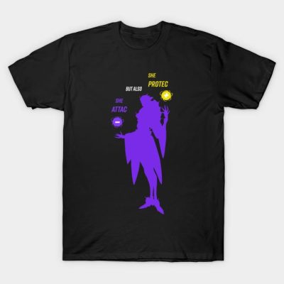 Moira Protec And Attac T-Shirt Official Overwatch Merch