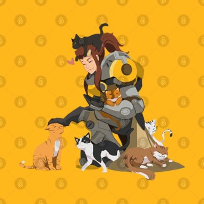 Brigitte And Her Cats Phone Case Official Overwatch Merch
