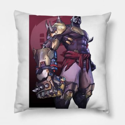 Overwatch Doomfist Throw Pillow Official Overwatch Merch