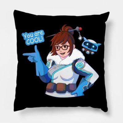 Mei Overwatch Throw Pillow Official Overwatch Merch