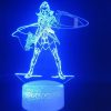 Game Hero Overwatch Ow Dva 3d Led Lamp For Bedroom Anime Night Lights Figure Manga Avatar 20 - Overwatch Shop