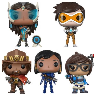Limit Sell Game OverWatch PHARAH TRACER SYMMETRA MEI McCREE Figure Collection Vinyl Doll Model Toys - Overwatch Shop