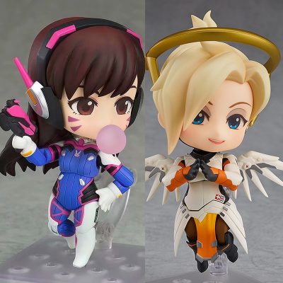 Nendoroid Overwatcher Grim Reaper D Va Classic Skin Edition 847 790 Tracer Action Figure Collectible For - Overwatch Shop