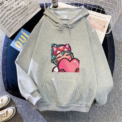 Kiriko Heart Classic Overwatch 2 Kawaii Hoodies Unisex Woman Men Sweatshirt Funny Printed Anime Hoody Streetwear - Overwatch Shop