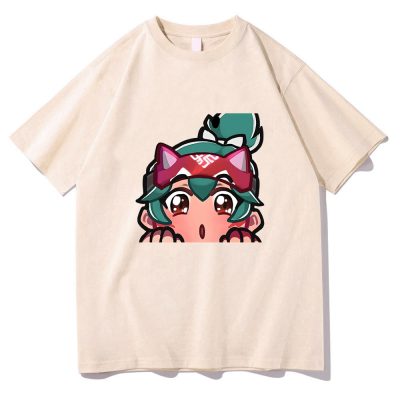 Kiriko Overwatch 2 T shirts WOMEN 100 Cotton Kawaii Cute T Shirts Hot Game Tshirts Handsome - Overwatch Shop